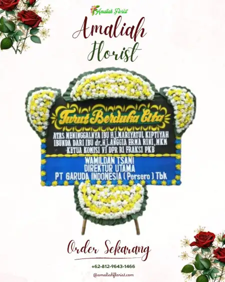 Papan Bunga Duka Tanjungharja